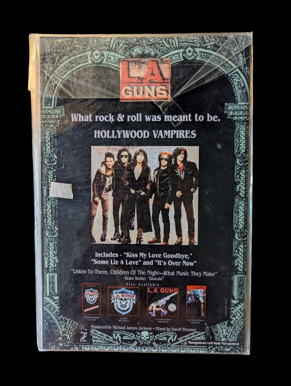 DC Batman Comic with L.A. Guns